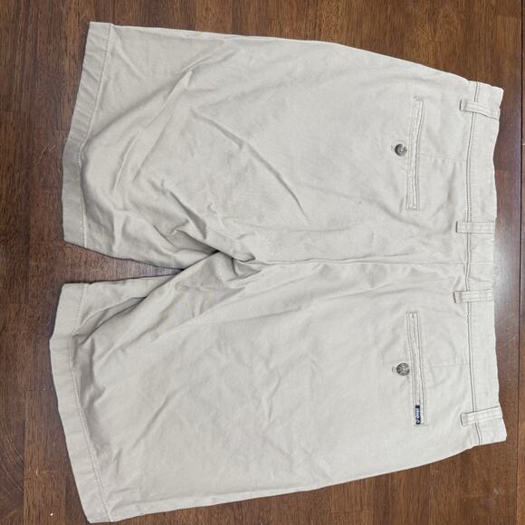 Johnnie O Neal Stretch Cotton Twill Chino Khaki Shorts Men's Size 36 Casual - Picture 5 of 10
